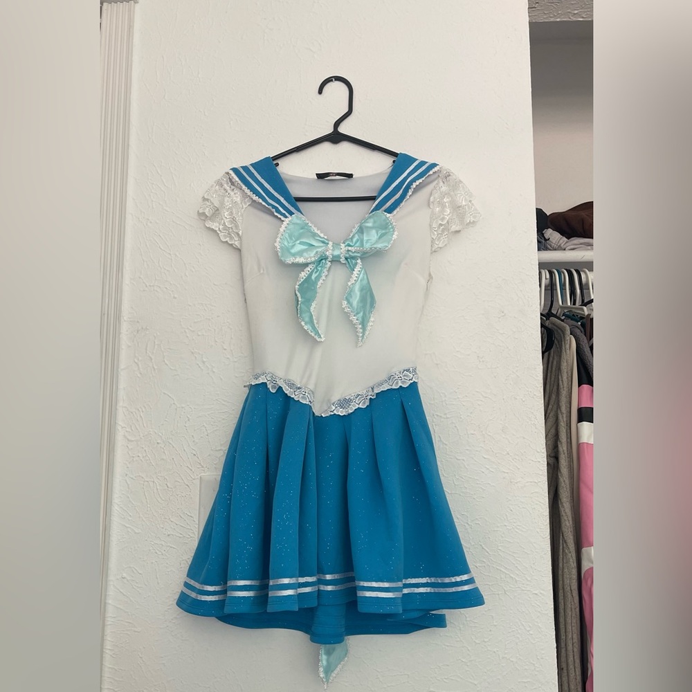 Sailor moon MERCURY GUARDIAN OF THE SKY COSTUME SET